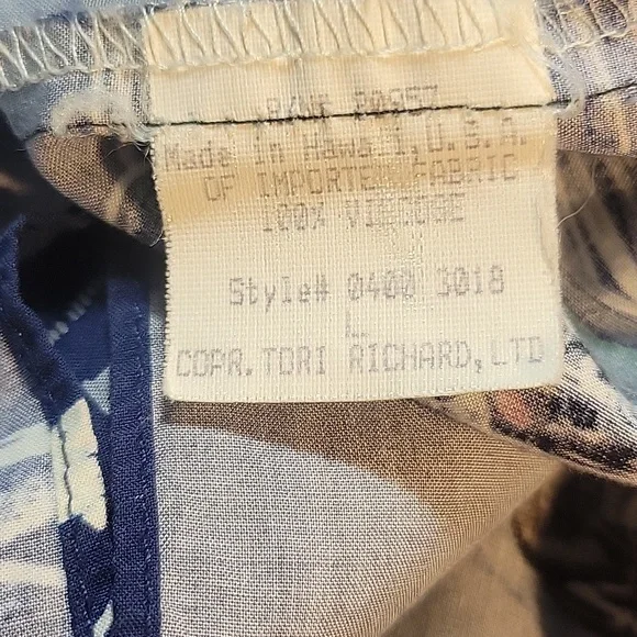 Harley-Davidson Blue‎ Casual Button Down Shirt - Picture 14 of 14